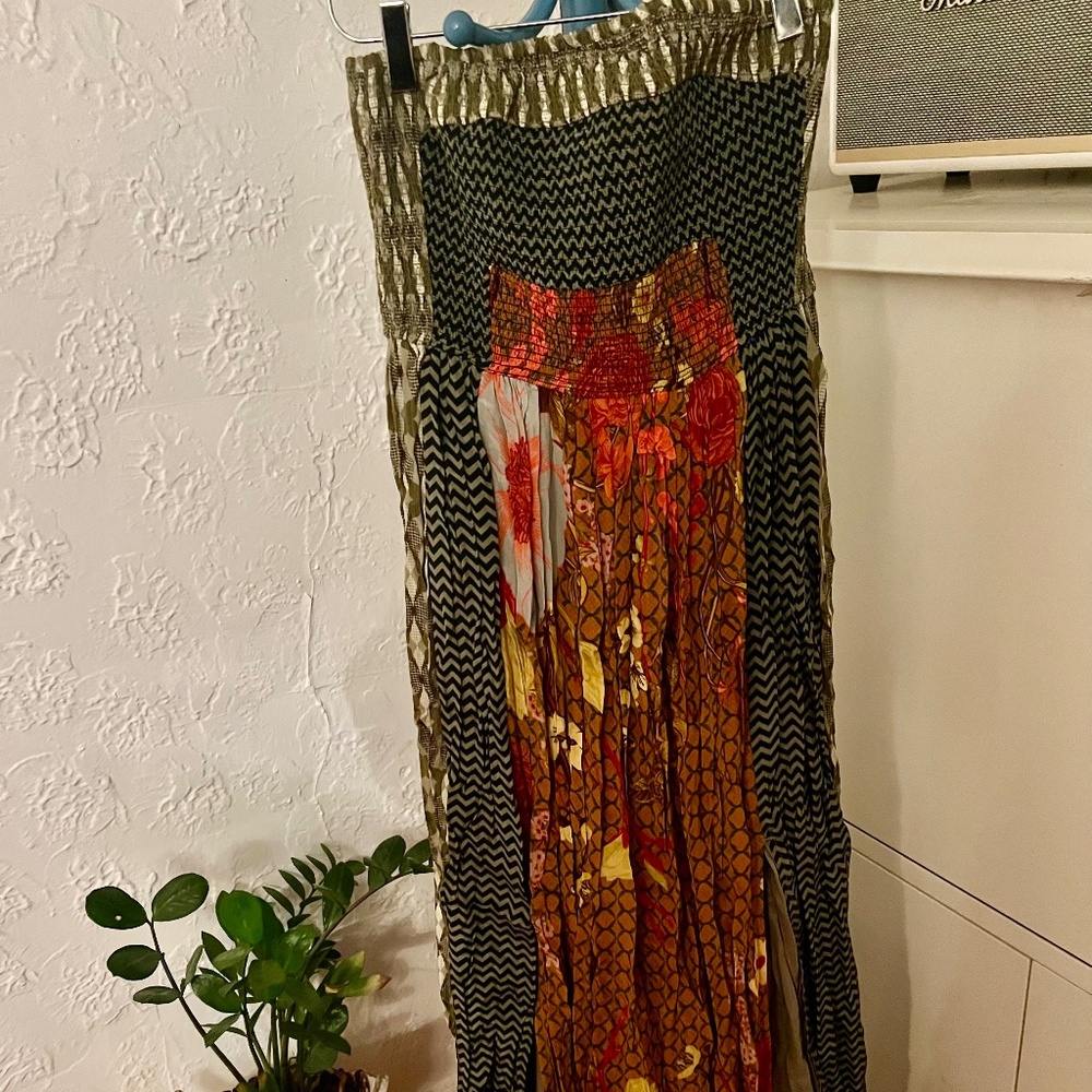Strapless Anthropologie Dress